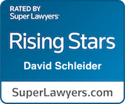David Schleider Super Lawyers Badge