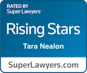 Tara Nealon Super Lawyers Badge