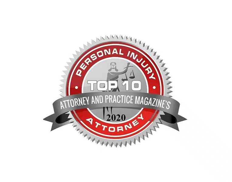 Personal Injury Attorneys Top 10 Badge