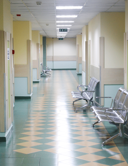 An empty ward