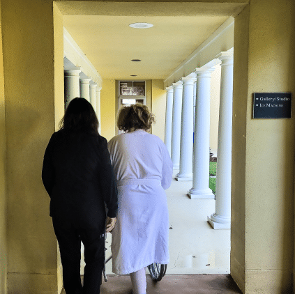 Psychiatric patient and caregiver