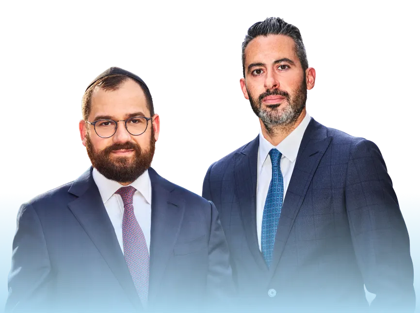 Group headshot for attorneys Shulman and Hill
